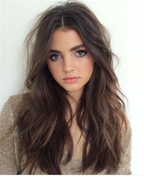 hairstyles brown long hair|haircuts for long brunette hair.